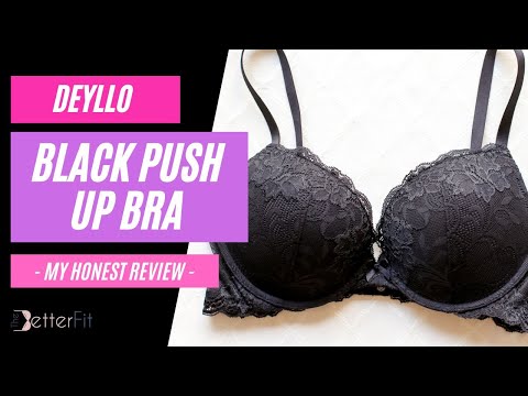 HONEST review of the Black Deyllo Push Up Lace Bra