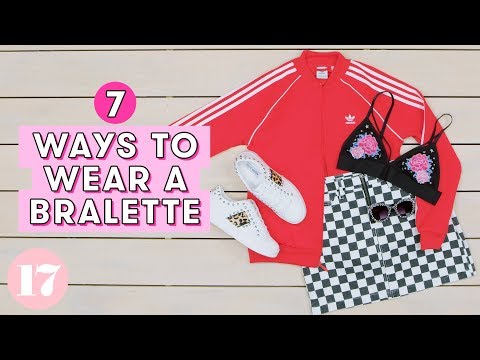 7 Ways To Wear a Bralette as a Shirt | Style Lab