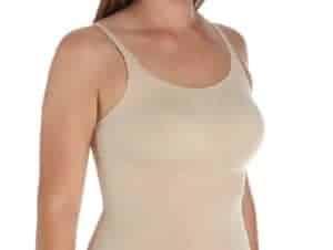 Camisole with padding bra shelf bra