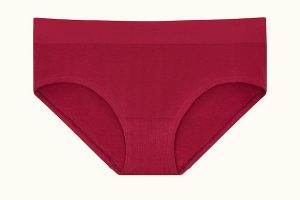 Form Seamless Hipster in color ruby