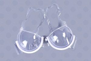 An image of a clear bra