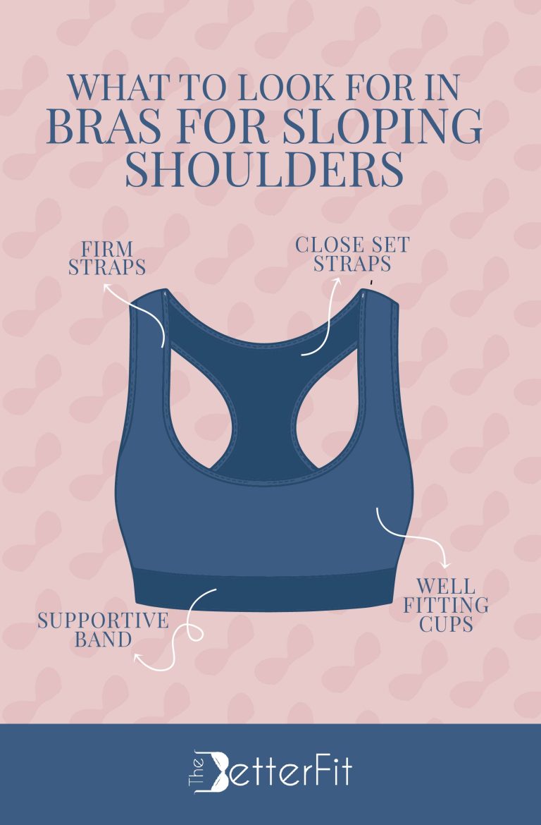 Best Bra for Sloping Shoulders Straps that DON'T Fall Down! [2024