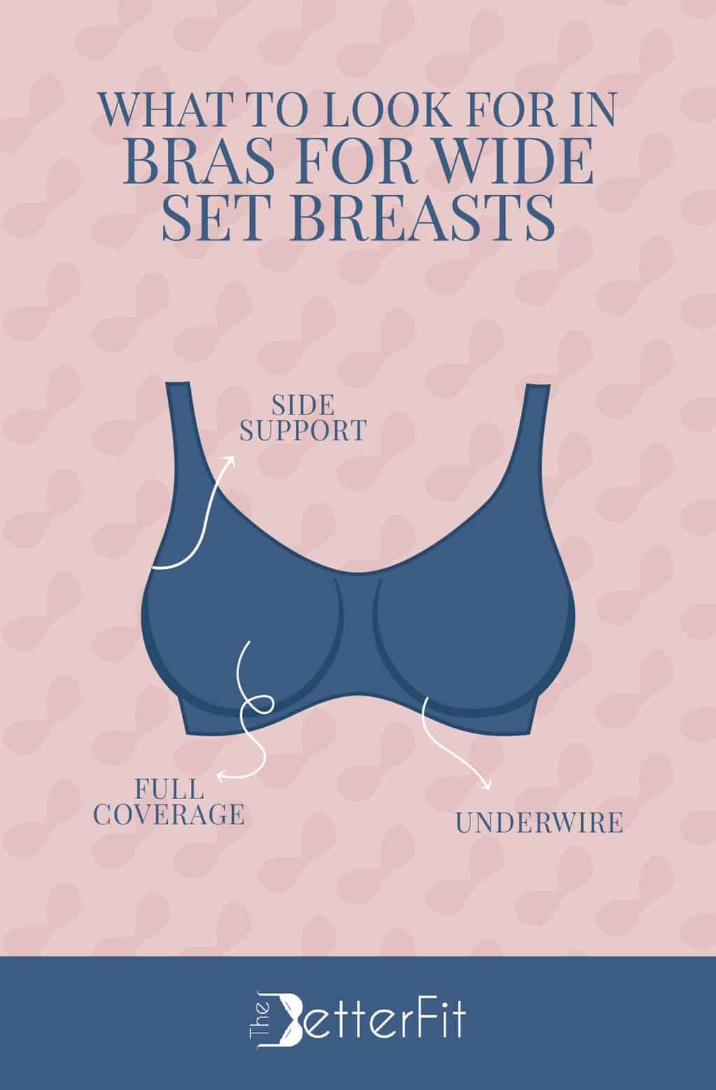 Best Bra for Wide Set Breasts [2024 Review] TheBetterFit