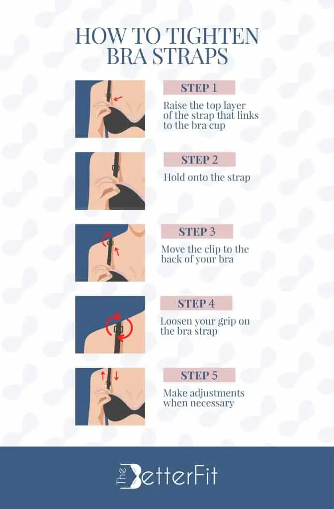 Tips to tighten bra straps