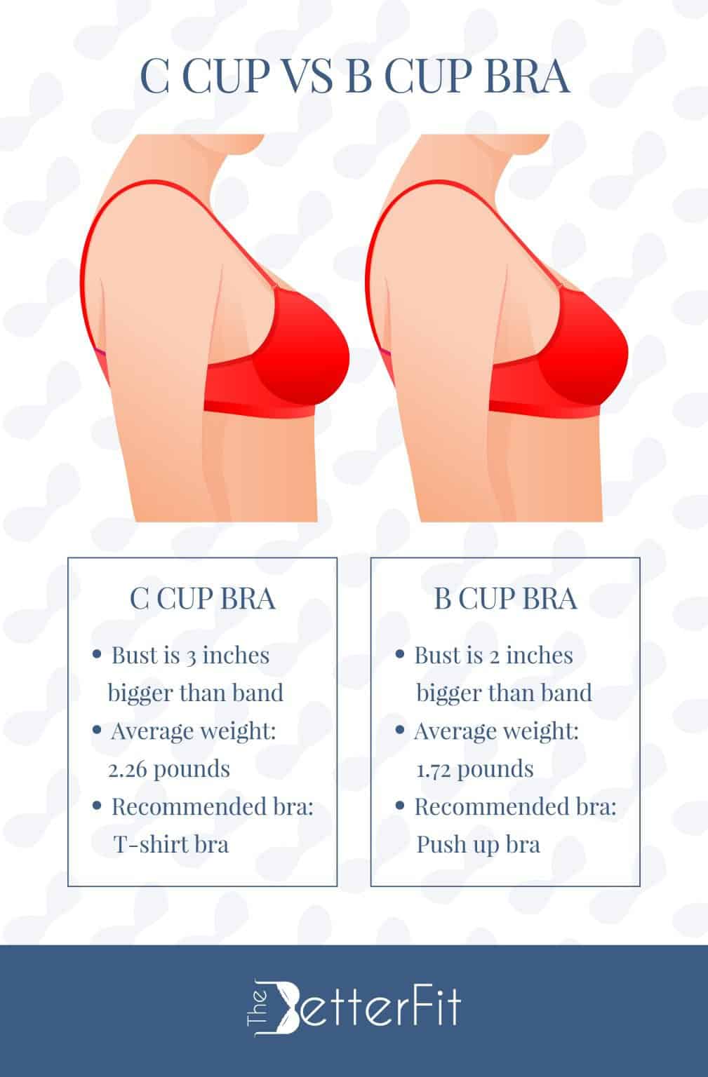 What Size Bra Is A C Cup