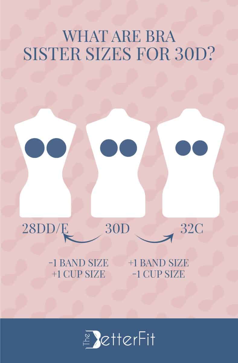 How Big Is 30D Bra Cup Size?