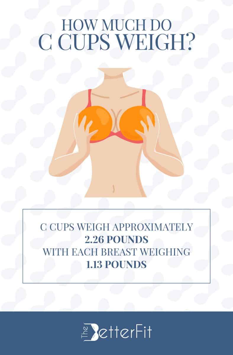 How Much Do C Cup Breasts Weigh?