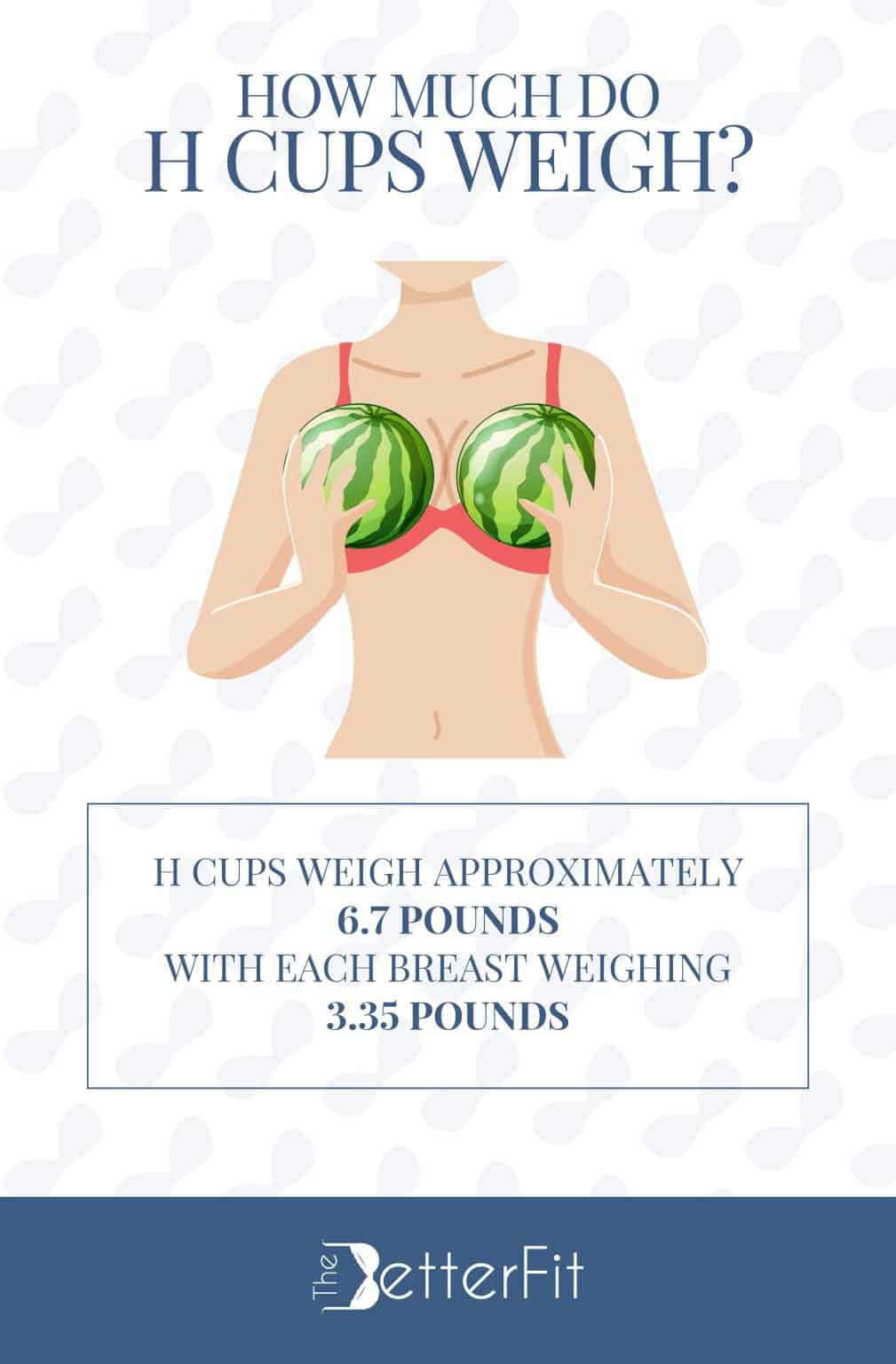 How Much Do H Cup Breasts Weigh TheBetterFit