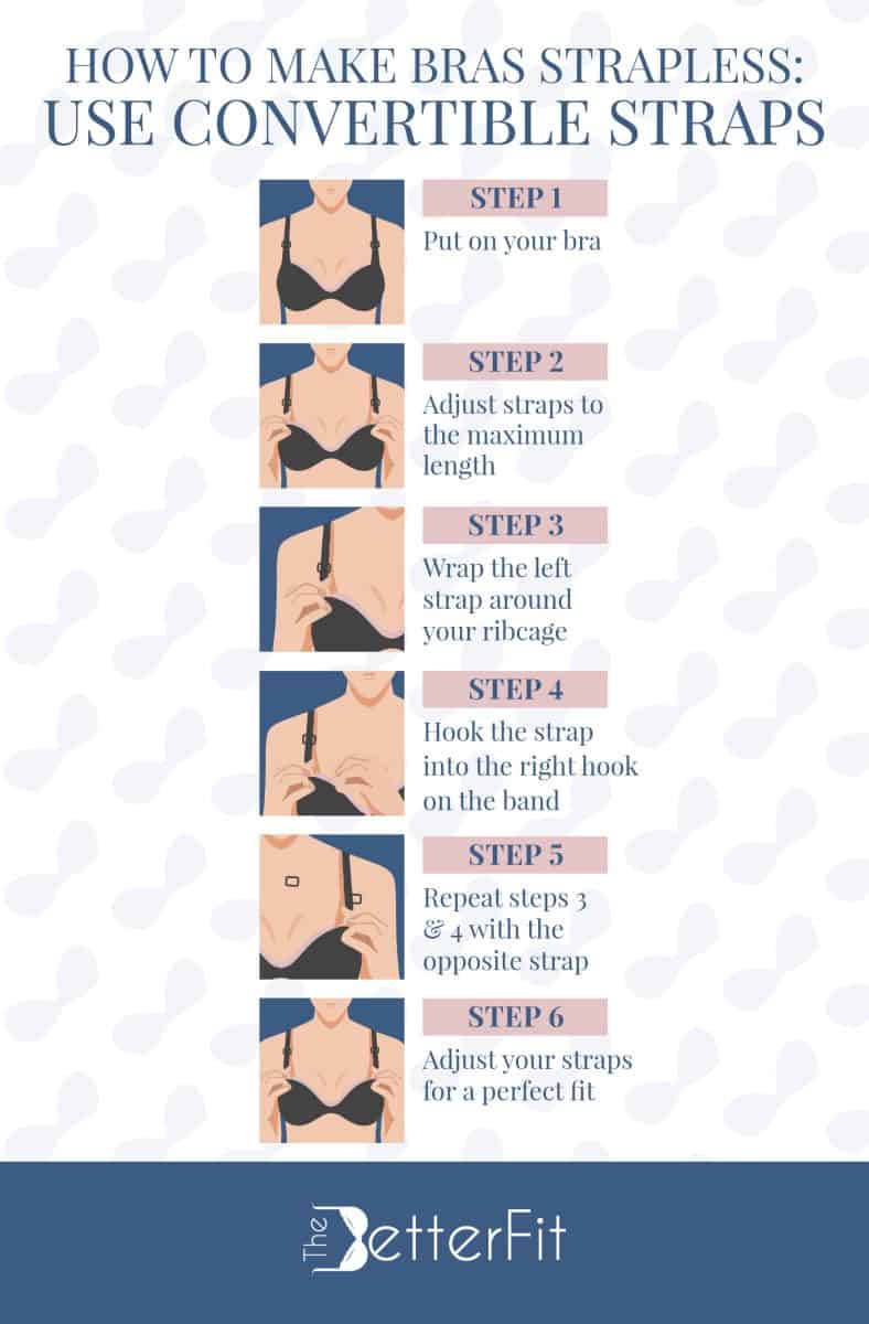 Methods For How To Make A Bra Strapless Thebetterfit