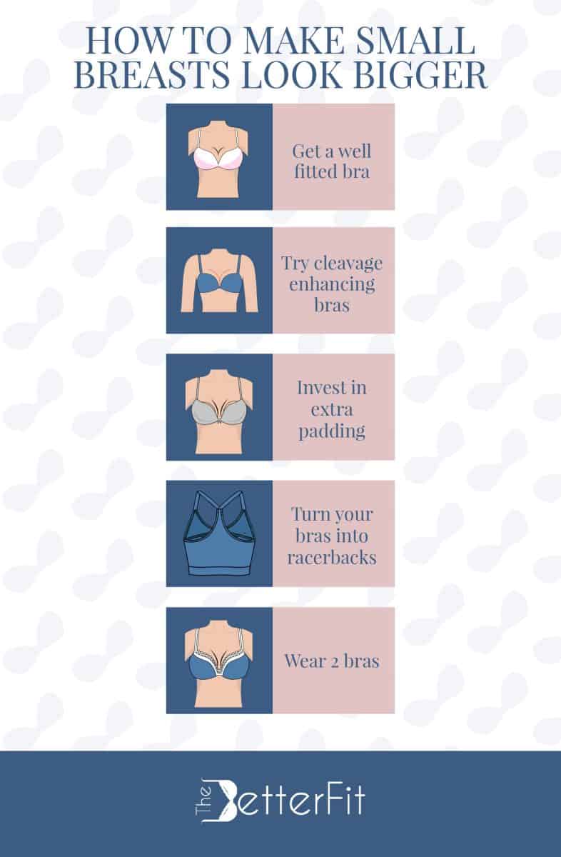 15 Secrets to Make Small Breasts Look Bigger