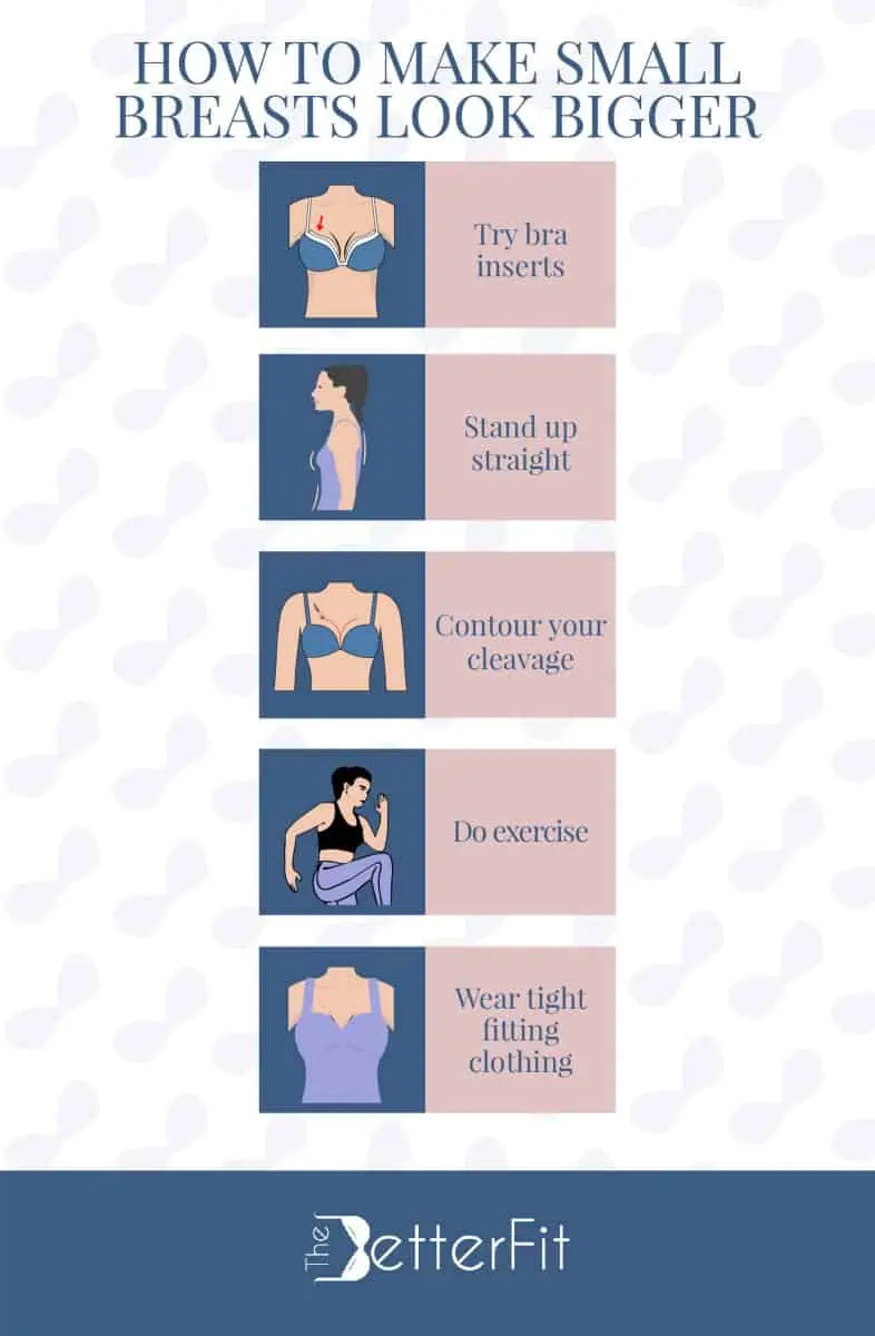 15 Secrets to Make Small Breasts Look Bigger