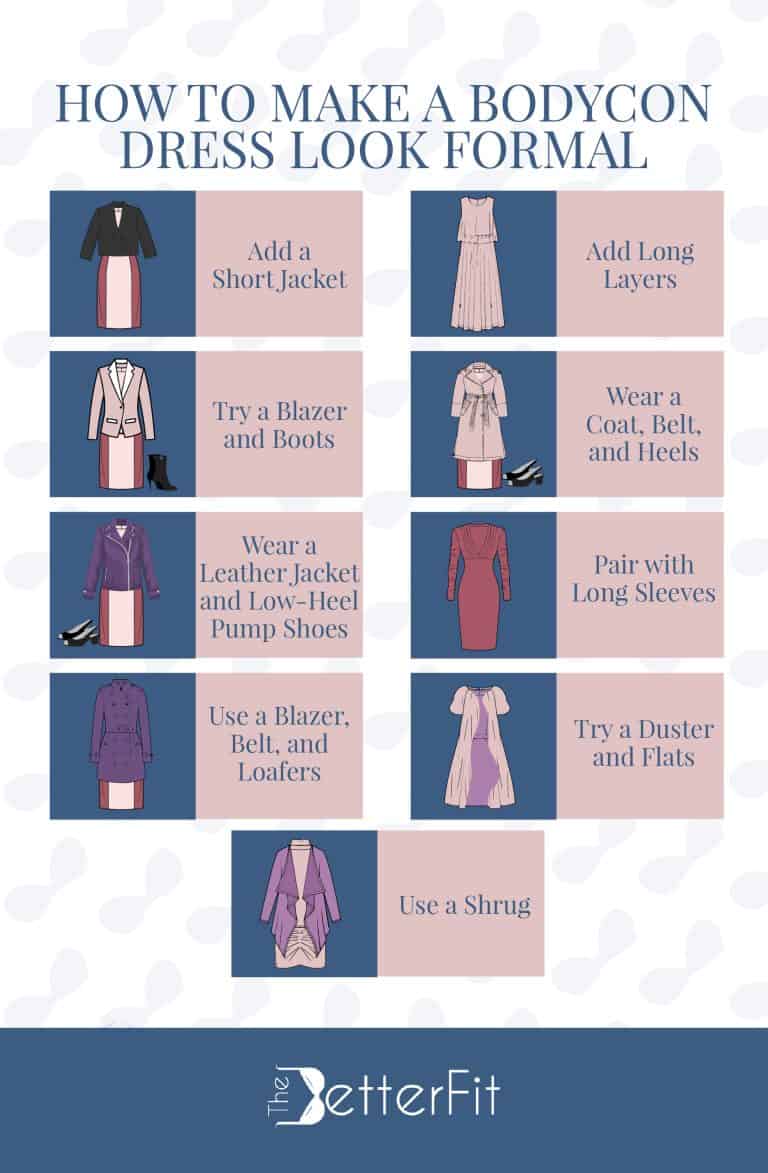 How to Make a Bodycon Dress Look Formal TheBetterFit