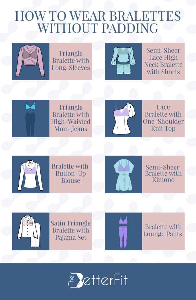 How to Wear a Bralette Without Padding TheBetterFit