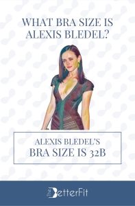 Graphic image of Alexis Bledel wearing a plunging v-neck dress at an event