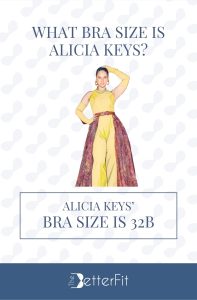 Graphic image of Alicia Keys wearing a yellow jumpsuit and different accessories