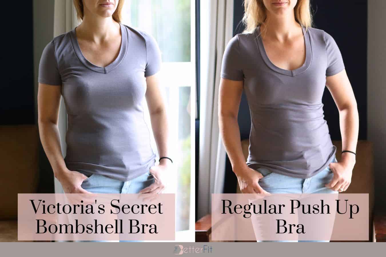 MUST SEE Victoria Secret Bombshell Bra Before and After Photos