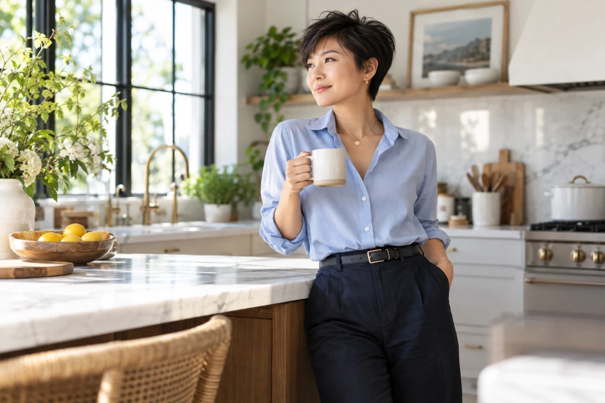 25 Blue Shirt Outfits That Prove the Most Basic Thing You Own Can Look Stylish