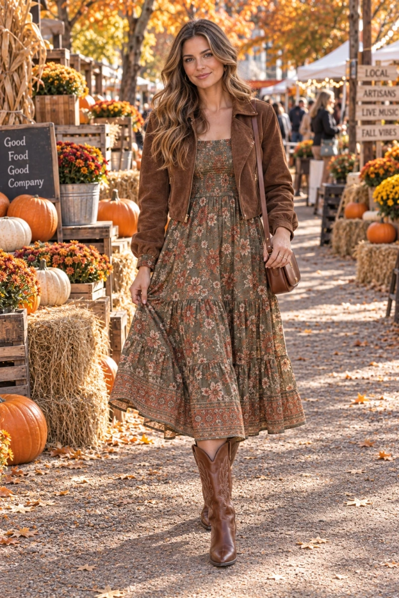 Cowboy Boots and a Prairie Dress